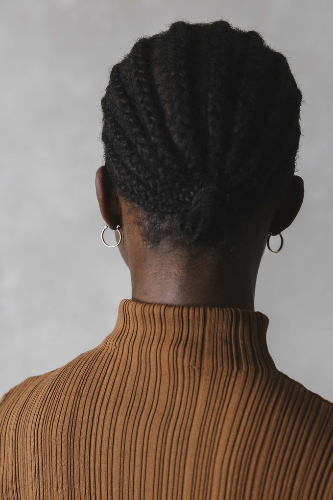 Hoop earrings Chhota brass from Jyoti - Fair Works