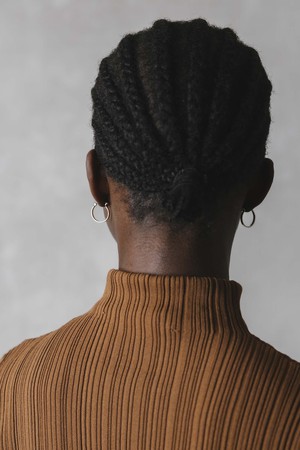 Hoop earrings Chhota brass from Jyoti - Fair Works