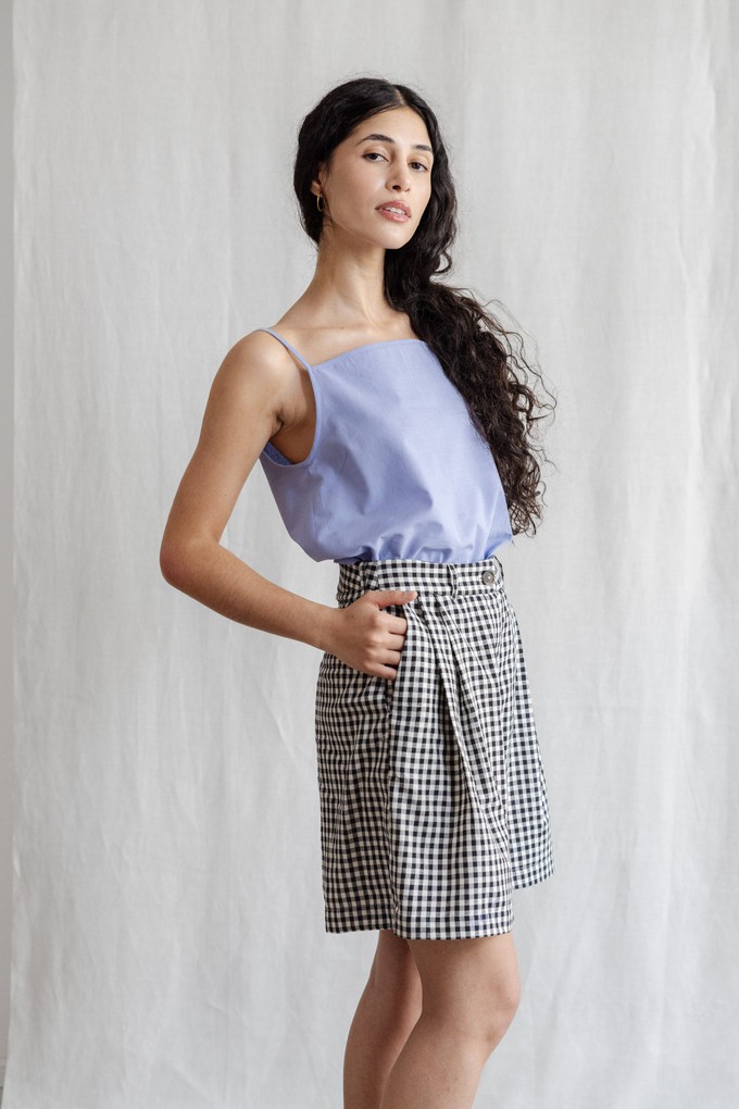 Organic Cotton Shorts Kamala Checked from Jyoti - Fair Works