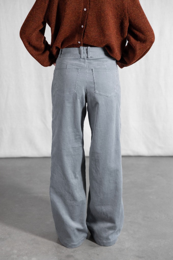 Organic cotton corduroy trousers Tushar Nebel from Jyoti - Fair Works