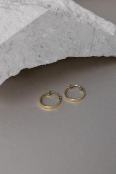 Hoop earrings Chhota brass via Jyoti - Fair Works