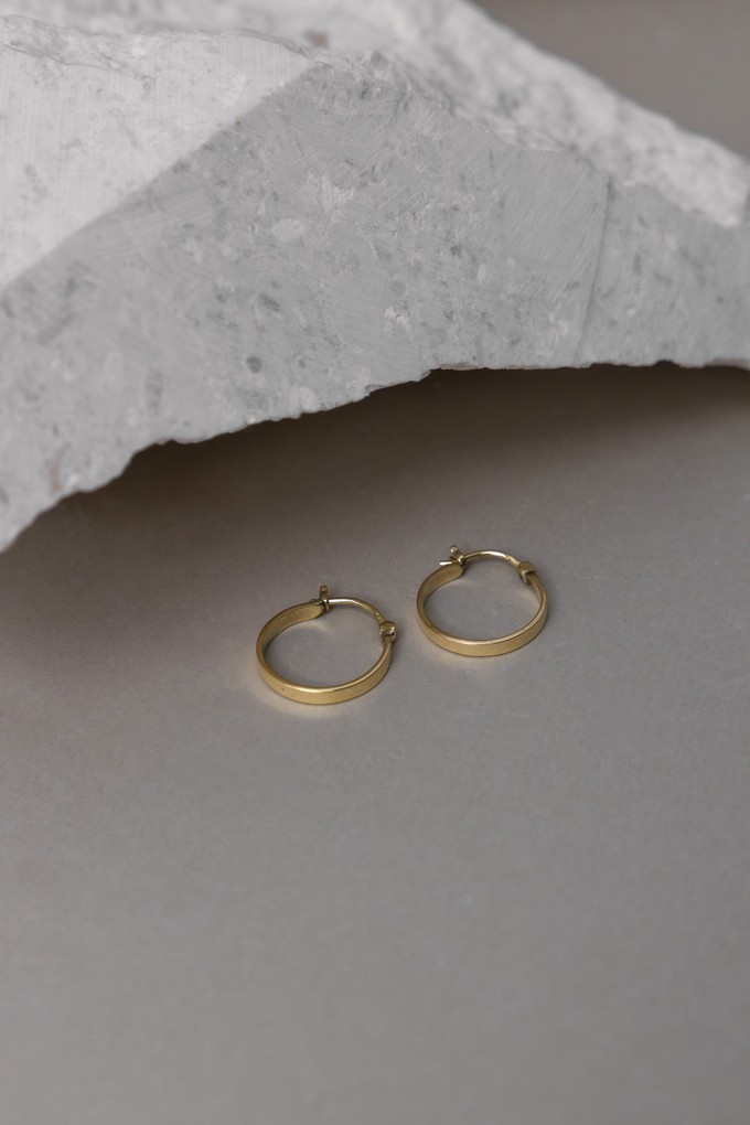 Hoop earrings Chhota brass from Jyoti - Fair Works