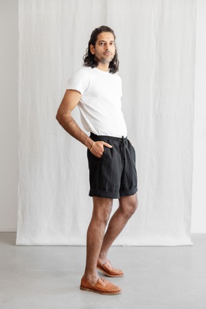 Organic cotton shorts Jhanvi Black from Jyoti - Fair Works