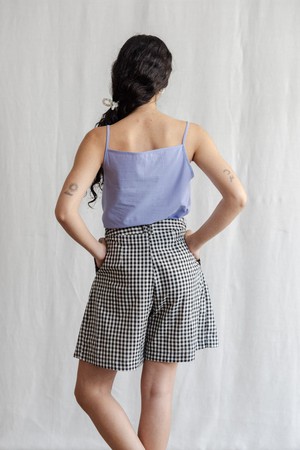 Organic Cotton Shorts Kamala Checked from Jyoti - Fair Works