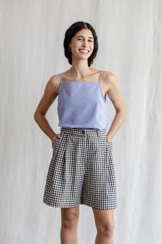 Organic Cotton Shorts Kamala Checked via Jyoti - Fair Works