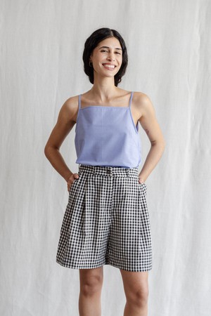Organic Cotton Shorts Kamala Checked from Jyoti - Fair Works