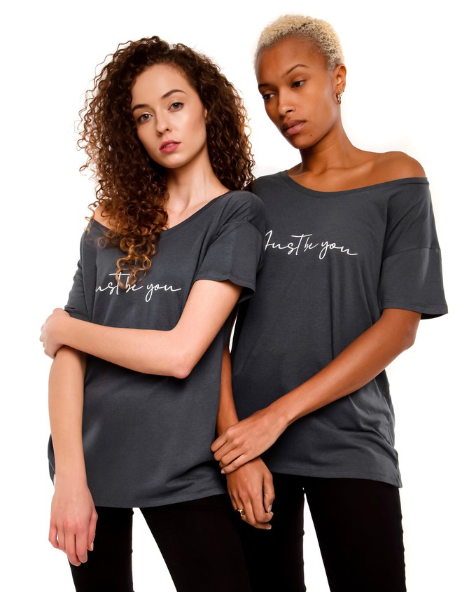 'Just be you' Women's Loose-fit T-Shirt from Kind Kompany