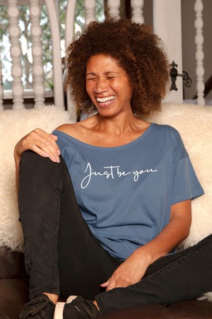 'Just be you' Women's Loose-fit T-Shirt from Kind Kompany
