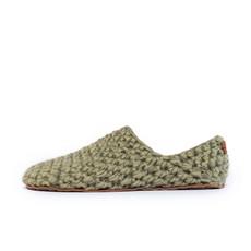 Winter Moss Bamboo Wool Slippers via Kingdom of Wow!