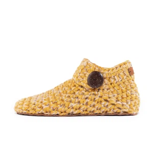 Butterscotch Wool Bamboo Ankle Booties from Kingdom of Wow!