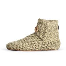 Exclusive Floris x KOW Bamboo Wool Slippers in Winter Moss via Kingdom of Wow!