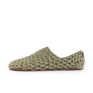 Winter Moss Wool Bamboo Slippers from Kingdom of Wow!