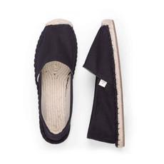 Jet Black Classic Espadrilles for Men via Kingdom of Wow!