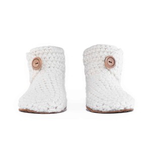 Snow Bamboo Wool Bootie Slippers from Kingdom of Wow!