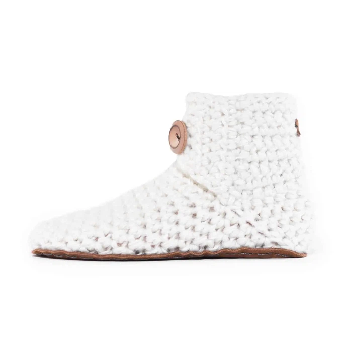 Snow Wool Bamboo Bootie Slippers from Kingdom of Wow!