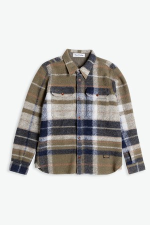 DONOVAN | BURNT OLIVE CHECK from Kings of Indigo
