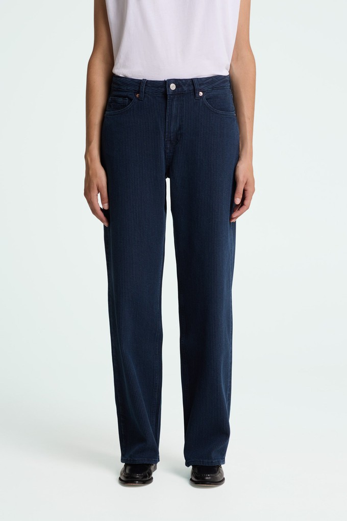 JOAN | MID INDIGO CORD from Kings of Indigo