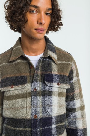 DONOVAN | BURNT OLIVE CHECK from Kings of Indigo