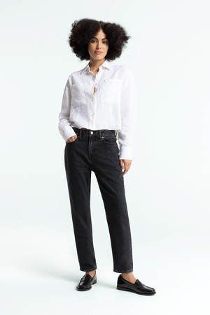 CAROLINE CROPPED | HOLO GREY USED from Kings of Indigo