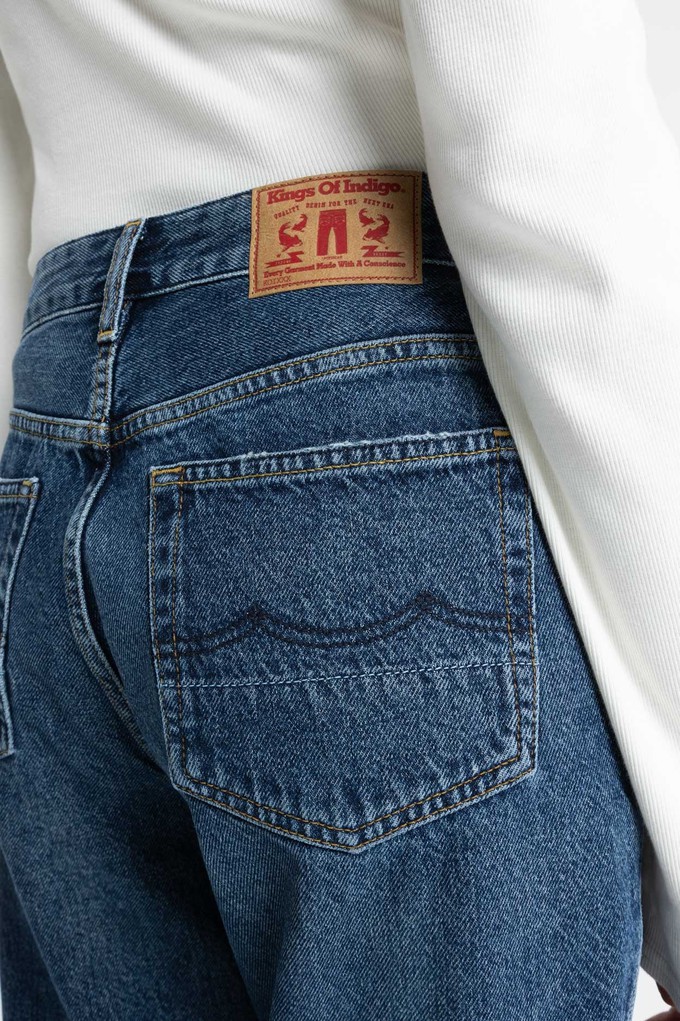 CAROLINE CROPPED | ZINTARE DARK WORN from Kings of Indigo