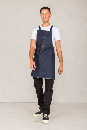 BIB APRON SELVAGE | DRY SELVAGE from Kings of Indigo