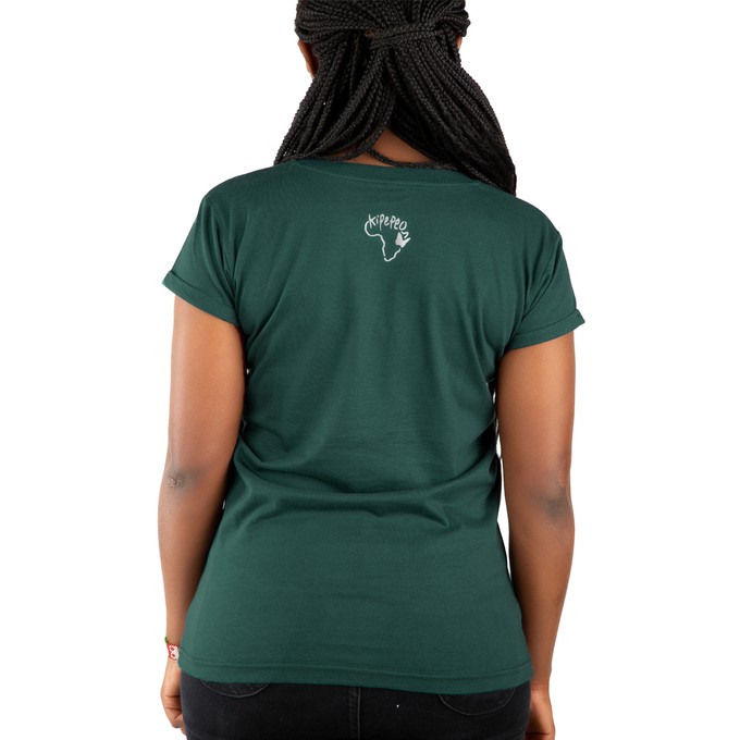 TORTOISE Women Shirt Dark Green from Kipepeo-Clothing