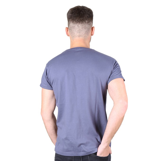 BASIC Männer T-Shirt Charcoal grau from Kipepeo-Clothing