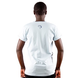 JIKONI Men Shirt Cerulean Blue from Kipepeo-Clothing