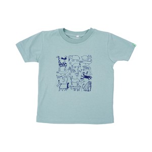 SERENGETI Kids Shirt Cerulean Blue from Kipepeo-Clothing