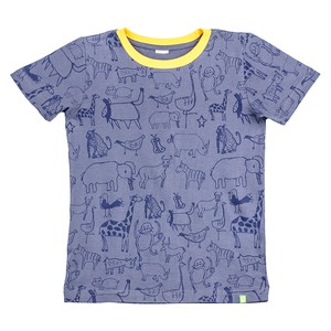 WANYAMA Kids Shirt Charcoal from Kipepeo-Clothing