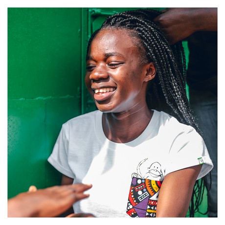 NYANI Women Shirt from Kipepeo-Clothing