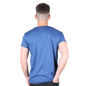 BASIC Männer T-Shirt Blau from Kipepeo-Clothing