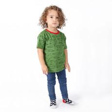 CROCODILES Kids Shirt Green via Kipepeo-Clothing