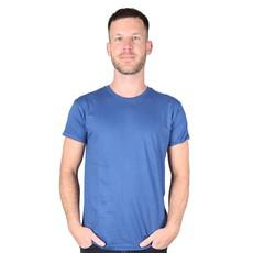 BASIC Men Shirt Saragossa Blue via Kipepeo-Clothing