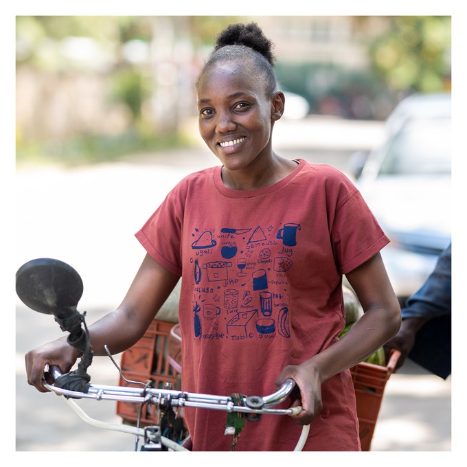 JIKONI Women Shirt from Kipepeo-Clothing