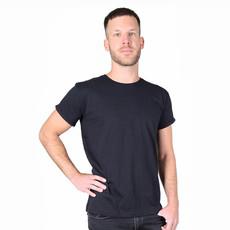 BASIC Men Shirt Black via Kipepeo-Clothing
