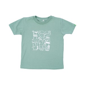 SERENGETI Kids Shirt Mint Green from Kipepeo-Clothing