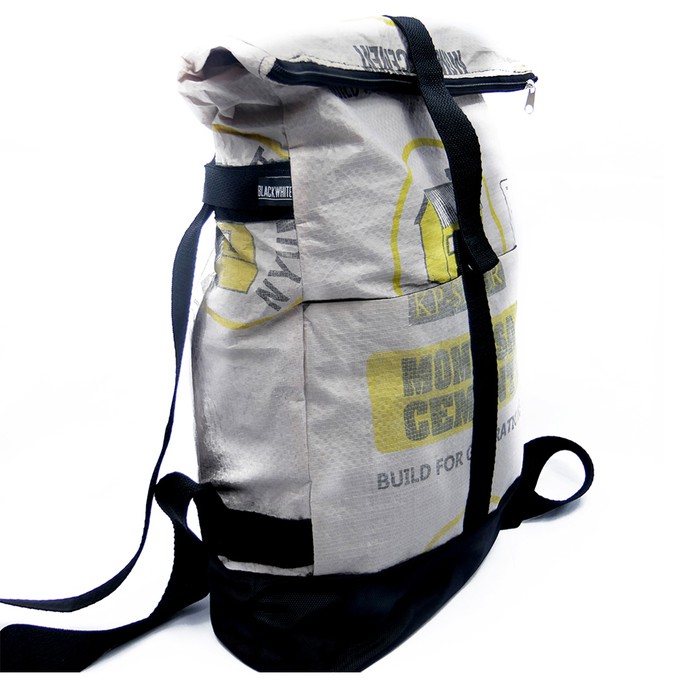 Backpack / Rollbag Yellow from Kipepeo-Clothing