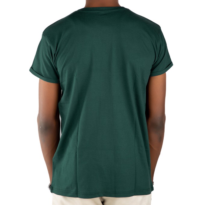 BASIC Männer T-Shirt Dunkelgrün from Kipepeo-Clothing