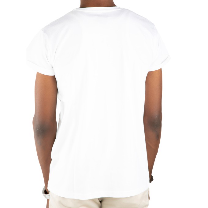 3X BASIC Men Shirt White from Kipepeo-Clothing