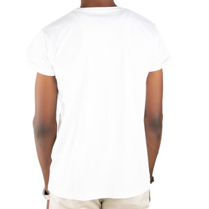 3X BASIC Men Shirt White from Kipepeo-Clothing
