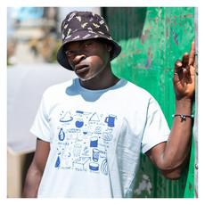 JIKONI Men Shirt Cerulean Blue via Kipepeo-Clothing