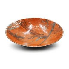 Schale aus recycelten Ölfässern 30 cm Made in Burkina Faso via Kipepeo-Clothing