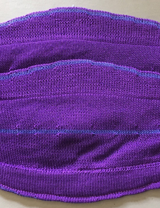 Mondkapje knit  met neusje from Knits For Your Inspiration