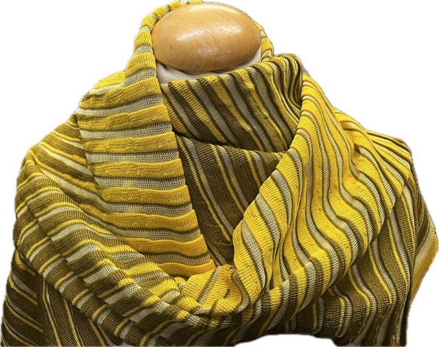 sjaal Flapplooi katoen b-keus from Knits For Your Inspiration