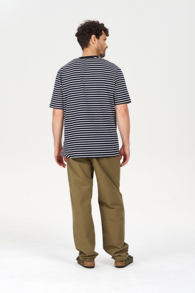 CLAUDE Organic Cotton Top - Navy Stripe from KOMODO