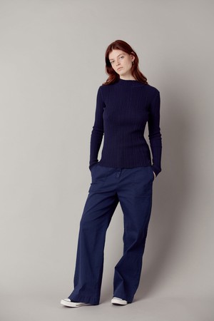 ELLIS - Organic Cotton Jumper Navy from KOMODO