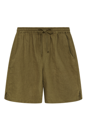 JERRY - Linen Shorts Khaki from KOMODO