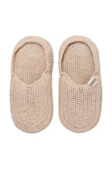 HIDE - Lambswool House Slipper Oat via KOMODO
