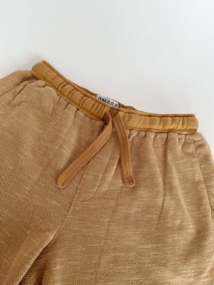 CALUM - Organic cotton shorts - Sand melange from KOMODO